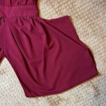 ASOS DESIGN Jumpsuit Burgundy Red Kimono Sleeve Peg Leg SZ 10 Holiday Xmas Party Photo 5