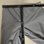 J. Jill Pants Womens 14 Navy Blue White Gingham‎ Cotton Stretch Tapered Ankle Photo 9