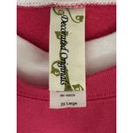 Vintage Grandma Sweatshirt Women's 2X Crewneck Rose Pink Trees Christmas 90s Size undefined Photo 3