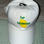 Lululemon NWT  Classic Ball Cap Wordmark Lemon in white Photo 0