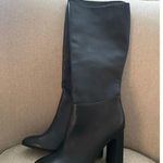 Steve Madden Classic Black Knee High Boots, S87 Photo 0