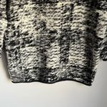 Madewell NEW  Hi LineBirmingham Black/White Sweater Wool Photo 3