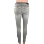 American Eagle  Outfitters Gray Super Stretch Low Rise Skinny Jegging Jeans Sz 4 Photo 2
