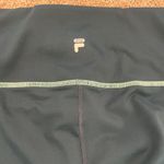 FILA  Sport Green with Black & White Stripes Leggings XL Photo 4