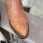 Frye Billy Shootie Boots Cognac Leather Size 7.5 Cowboy Western Rodeo Booties Photo 9