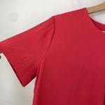 Everlane Vibrant Coral Short Sleeve Top size 6 Photo 9
