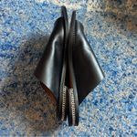 Givenchy  Black Leather Chain Accent Slides Photo 12