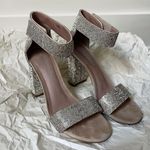 Free People Jeffery Campbell Lindsay heels rhinestone nude heels size 6 Photo 0