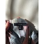 Drew  Anthropologie Pink & Blue Linen Blend Shift Dress Photo 3