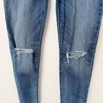 Hudson Jeans [Hudson] Nico Mid Rise Ankle Skinny Jeans Dark Wash Ripped Knee Distressed Sz 29 Photo 4