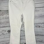 NYDJ Slim Bootcut Jeans with Fray Hem Optic White 14 Photo 1