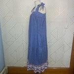 Cleobella  India Midi Dress in Lotus Blue‎ Floral Print Cotton Size US Medium Photo 5