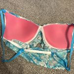 PINK - Victoria's Secret NWT Victoria’s Secret PINK Push Up Lace Bralette Small Tie Dye Photo 3