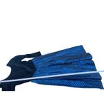 Misty Lane 80s Velvet Floral Dress 7/8 Black Blue Union Made Cosplay Renaissance Size undefined Photo 10