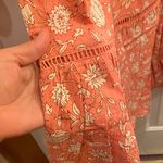 Maisie Chic Pink Floral Midi Skirt Size M Photo 9