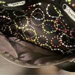 LeSportsac Black Crossbody Bag with Multicolor Circle Design Photo 9