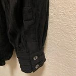 Free People  Black Canyon Rose High-Low Button Down Peasant Top Size XS Photo 8