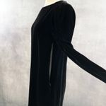 Boden Womens Velvet Dress US 4 Cut Out Shift Party Cocktail Glam Holiday LBD Black Photo 4