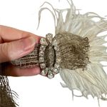 Owllamode 1920s Style Rhinestone Feather Headpiece Flapper Great Gatsby Handmade Gold Photo 5