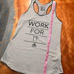 The North Face Gray Racer Back Tank Top Work for it Mountain Works XS Photo 6