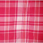 st. john's bay  Ladies Mini Skirt Skort Size 8 Hot Pink White Plaid Stretch Photo 2