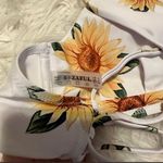 Zaful Strappy Sunflower Bikini Top Size 4 Photo 1