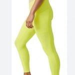 Free People New Womens Movement L Yellow Neon Endurance Leggings Pockets Yoga Ru Photo 11