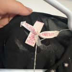 Victoria's Secret FINAL PRICE NWT Victoria’s Secret Starry Night Star Dress Chiffon Long Sleeve Photo 2