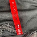 Spanx SPANK Faux Leather Leggings Extra Small Moto Black Shimmer Vegan Textured Photo 4