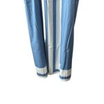 Blue & White Stripe Wide Strap Square Neck Boho Summer Maxi Dress Sz Small Photo 2