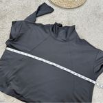 Athleta Women’s Whistler Mock Neck Top Sweatshirt Longsleeve Travel in Black XL Photo 13