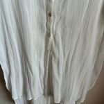 Soft Surroundings Button Down Midi Shirtdress Coverup Photo 5