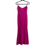 Katie May NEW NWT  Damn Gina Low Back Maxi Gown In Electric Pink Photo 2