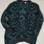 Teal Turquoise Geometric Arrow Photo 0