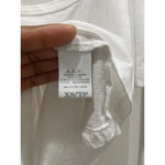 A.L.C. Rumi Tee in White Puffy Sleeves T-Shirt Top Sz XS Photo 3
