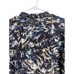 CAbi  Women's Starry Night Ruffle Blouse Long Sheer Sleeves Medium Photo 9