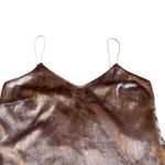 Topshop  Pink Velvet Mini Dress Spaghetti Strap Stretch Cocktail Party Size 8 Photo 1