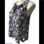 Dragonfly Sleeveless Floral Top Photo 1