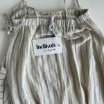 Hello Molly NWT Indikah by Angel Biba tied shoulder tent trapeze striped midi dress Photo 4