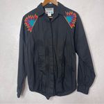 Wrangler Vintage  Authentic Country Cowgirl Western Button Up Top Shirt Size M Photo 1