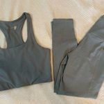 Fundamental Coast like new slate blue work out set Photo 0
