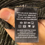 Sabina Musayev Ray Dress in Gold Black Metallic Maxi Gown Dress Sz L Size L Photo 12