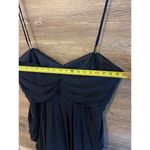 Watters & Watters Women Dress Sz 18 Plus Blue Mini Strapless Ruched Party Photo 4