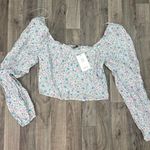 Sophie Rue  Floral Long Sleeve Crop Top Photo 1