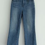 Madewell Jeans Womens 26 Curvy Kick Out Crop Stretch Denim Mid Rise Oneida Wash Photo 0