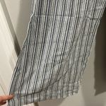 Hayden Striped Wide-Leg Pants with Bow Tie NWT L Photo 6