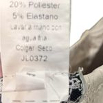 Carmen Gray Snake Print Zip Crop Top Small White Photo 5