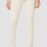Hudson Jeans NWT Hudson Nico Mid-Rise Straight Ankle Jean with‎ Slit Hem in Moonbeam Size 32 Photo 0