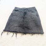Old Navy Women's Denim Skirt sz 2  Faded Black Denim Skirt sz 2 Photo 5
