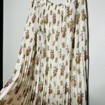 Vintage Eagle River Traders 90s White Pink Floral Full Matching Belt Skirt Large Photo 6